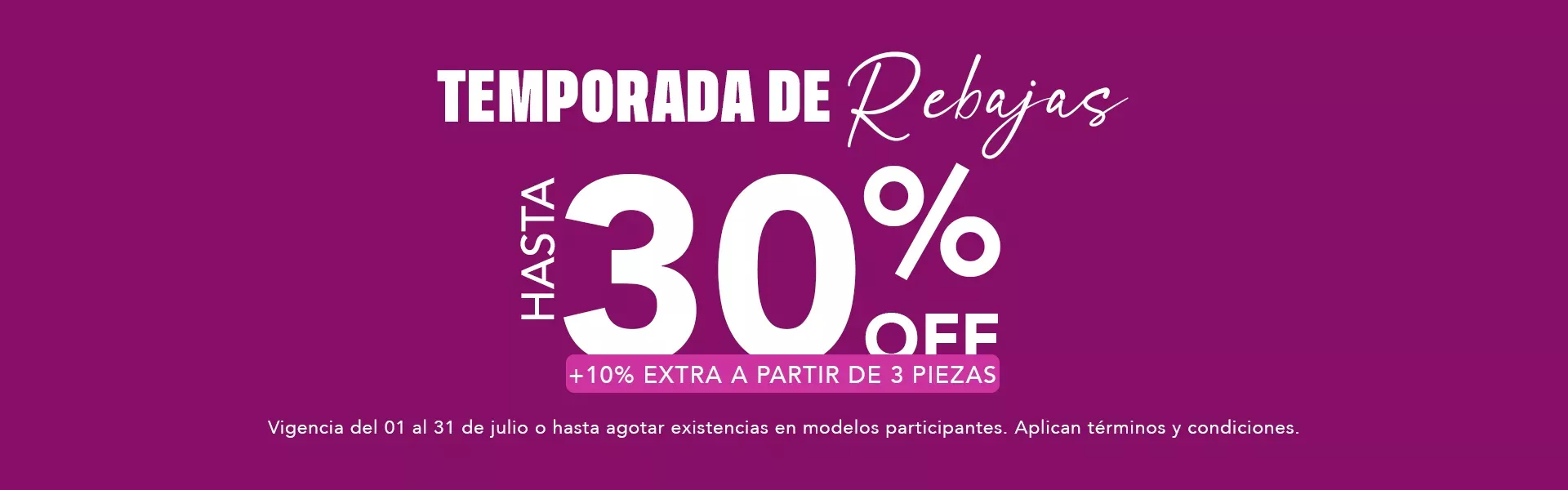 REBAJAS